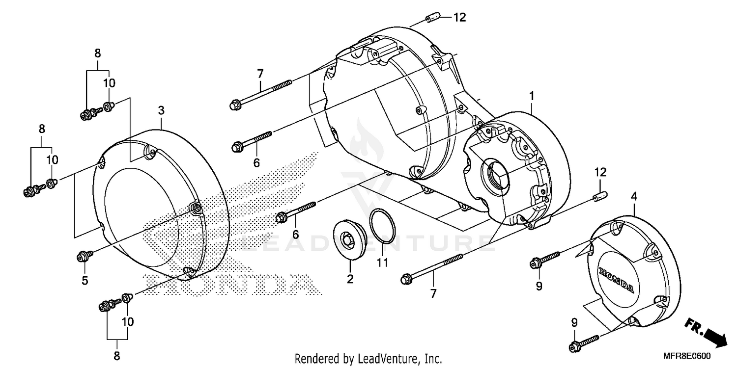 RIGHT CRANKCASE COVER
