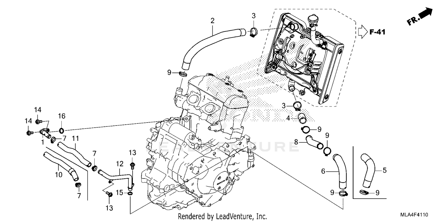 RADIATOR HOSE@WATER PIPE