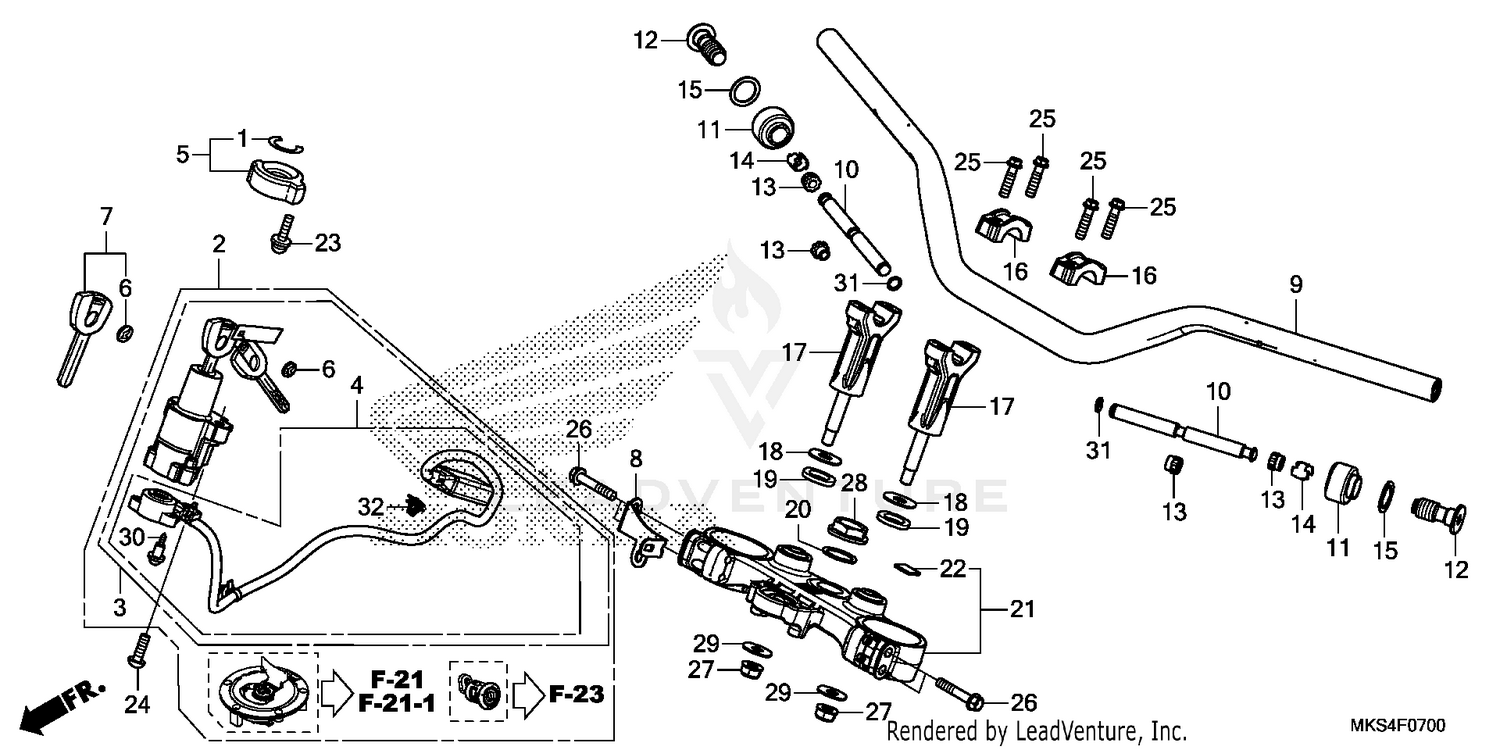 HANDLEBAR@TOP BRIDGE