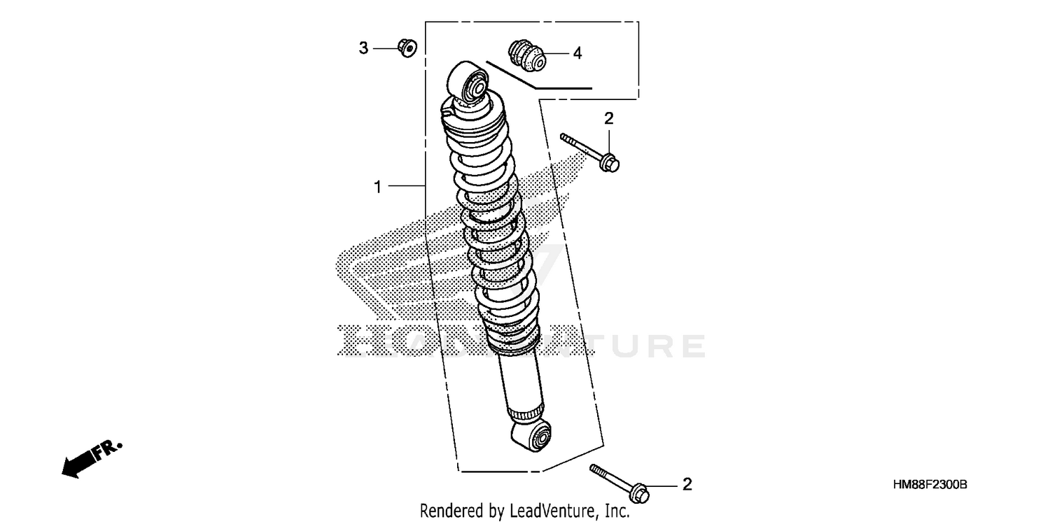 REAR SHOCK ABSORBER
