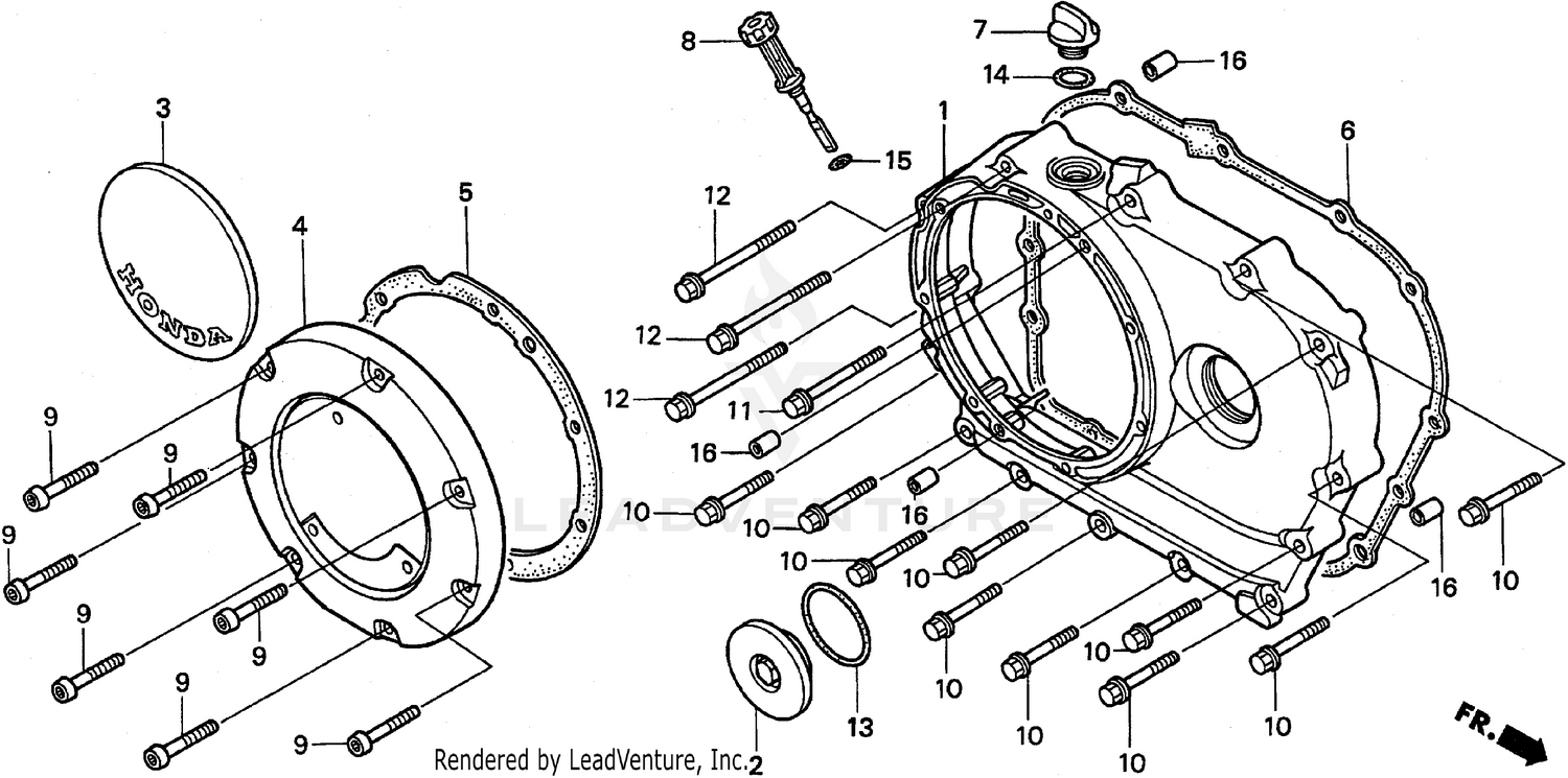 RIGHT CRANKCASE COVER