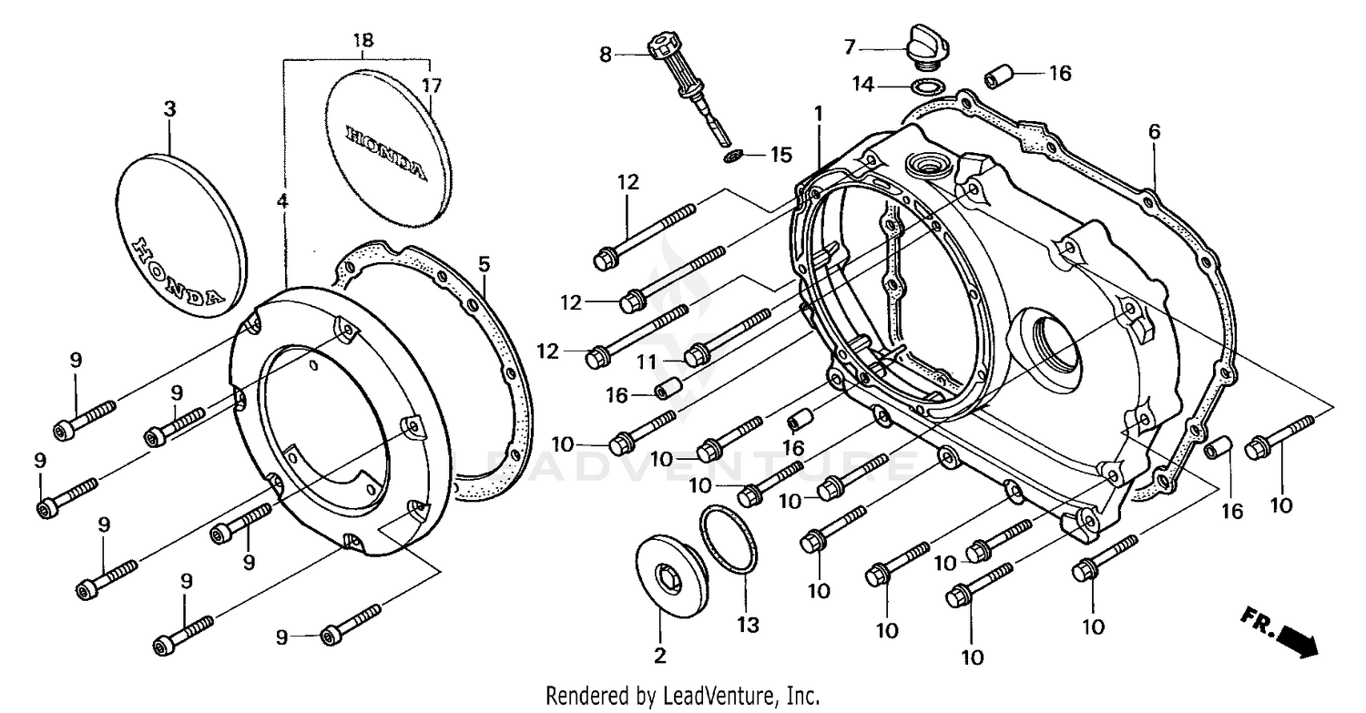 RIGHT CRANKCASE COVER