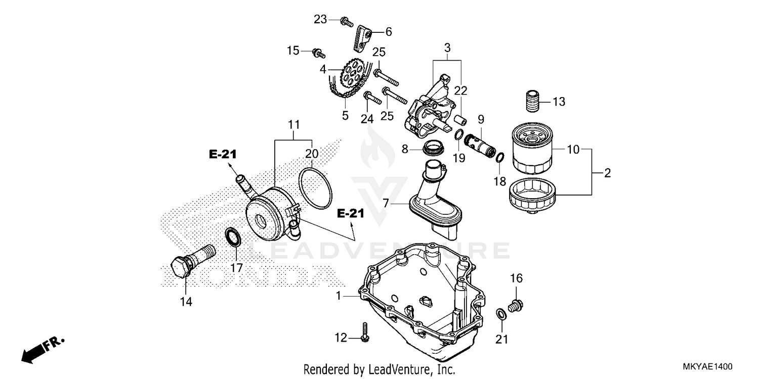 OIL PAN@OIL PUMP