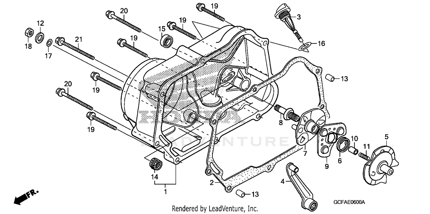 RIGHT CRANKCASE COVER
