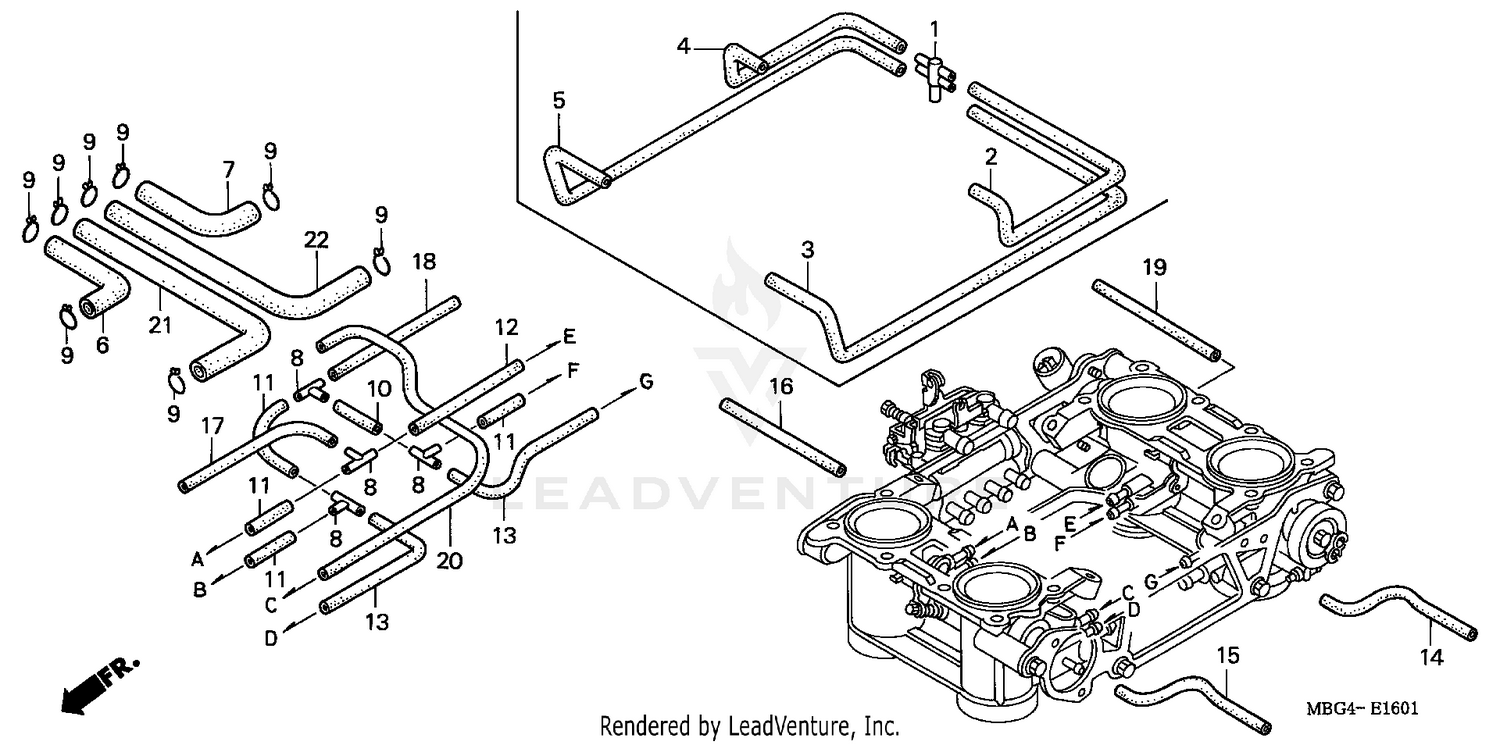 THROTTLE BODY TUBING