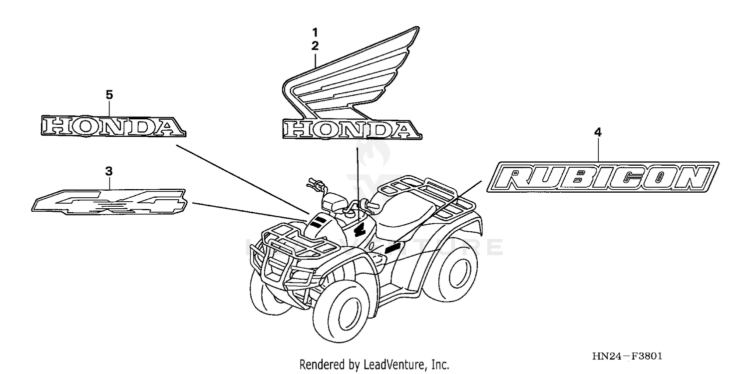 MARKS (TRX500FA/FGA'05)
