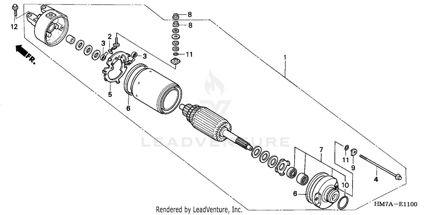 STARTER MOTOR