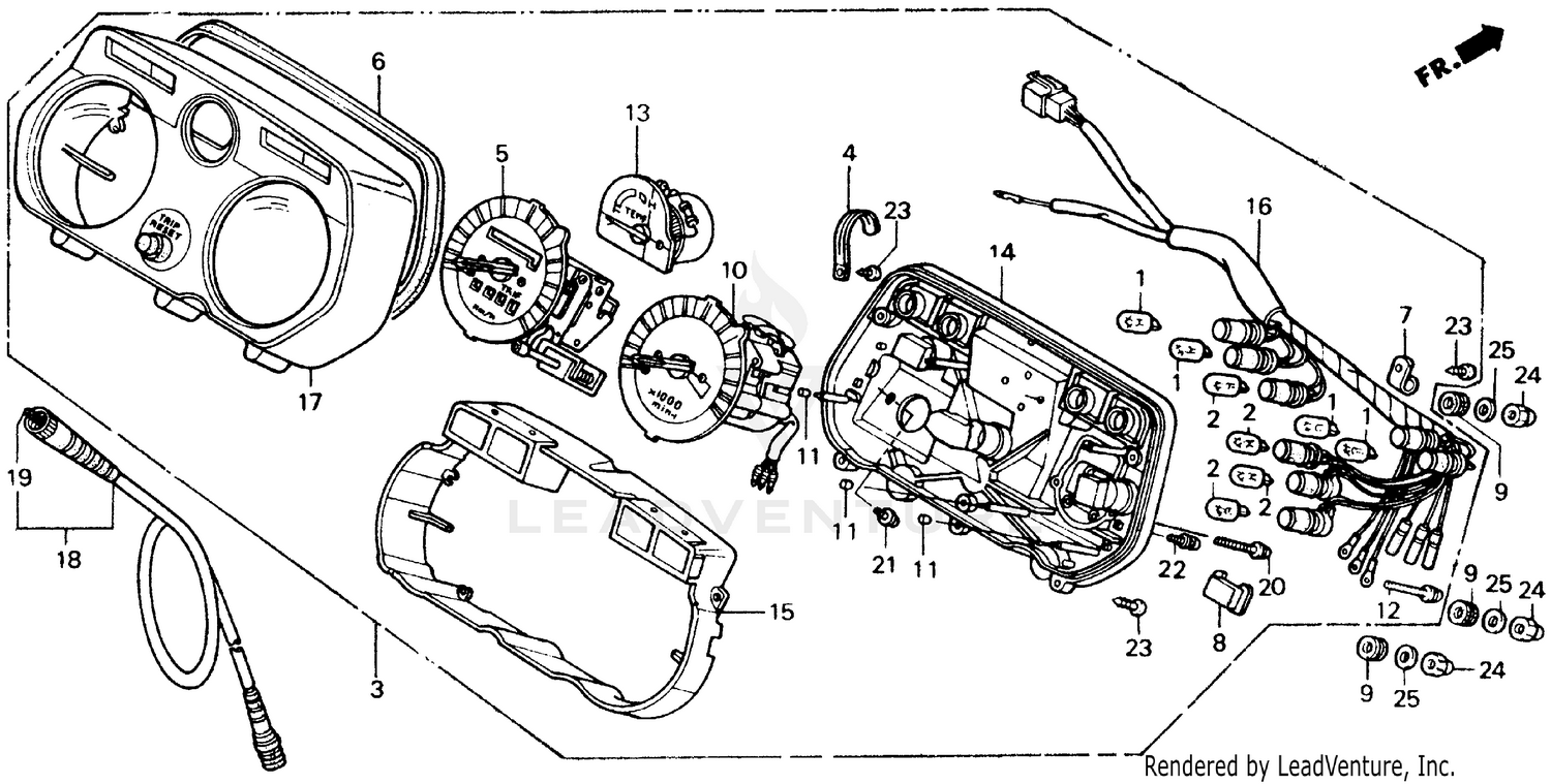 SPEEDOMETER + TACHOMETER