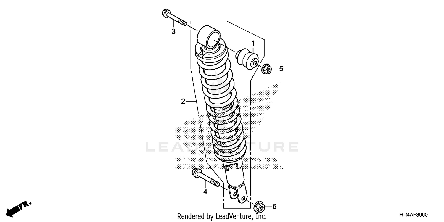 REAR SHOCK ABSORBER