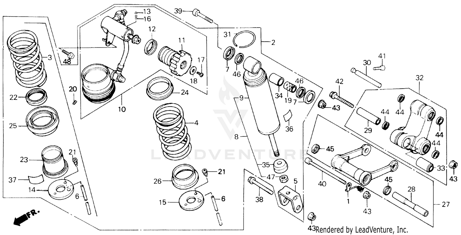 REAR SHOCK ABSORBER