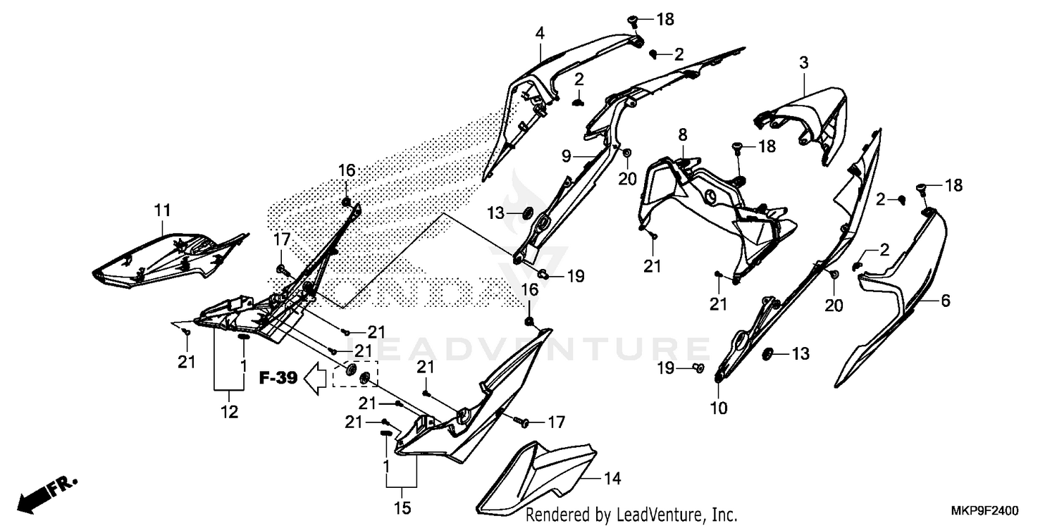 SIDE COVER@REAR COWL