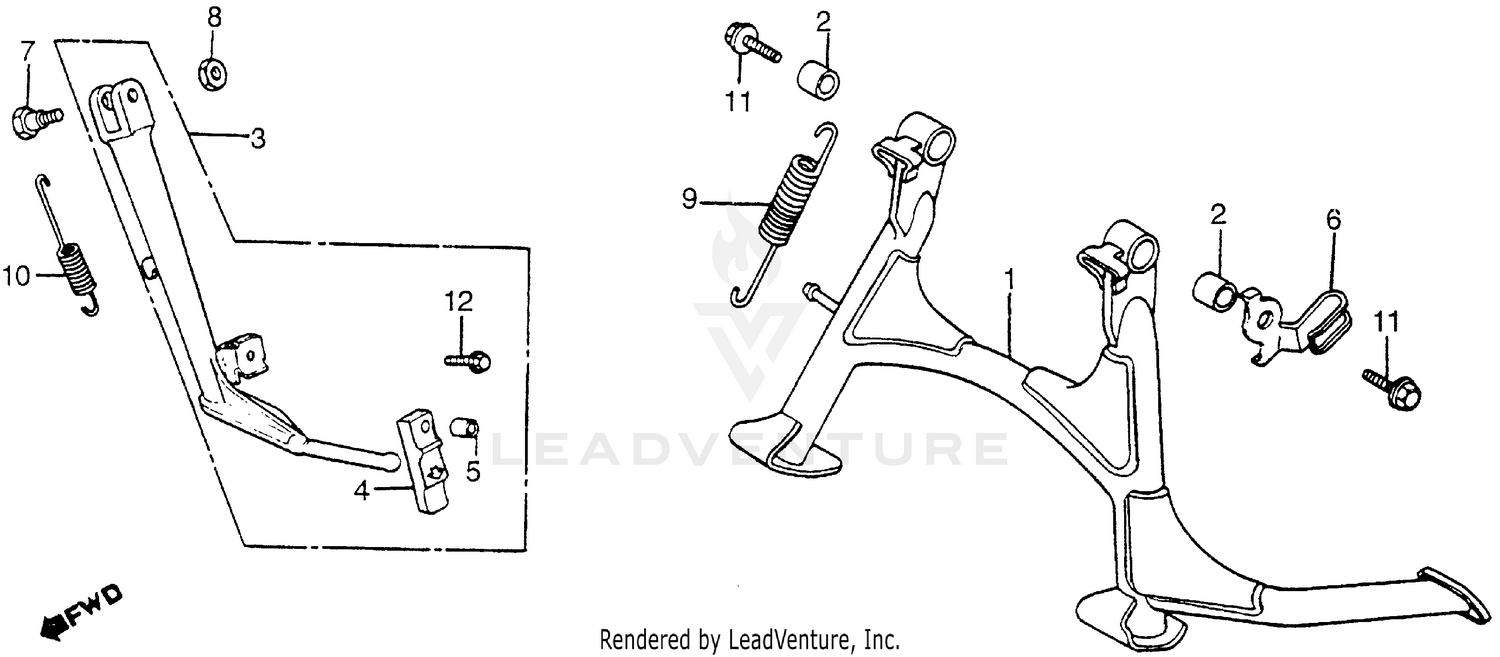 MAIN STAND + SIDE STAND