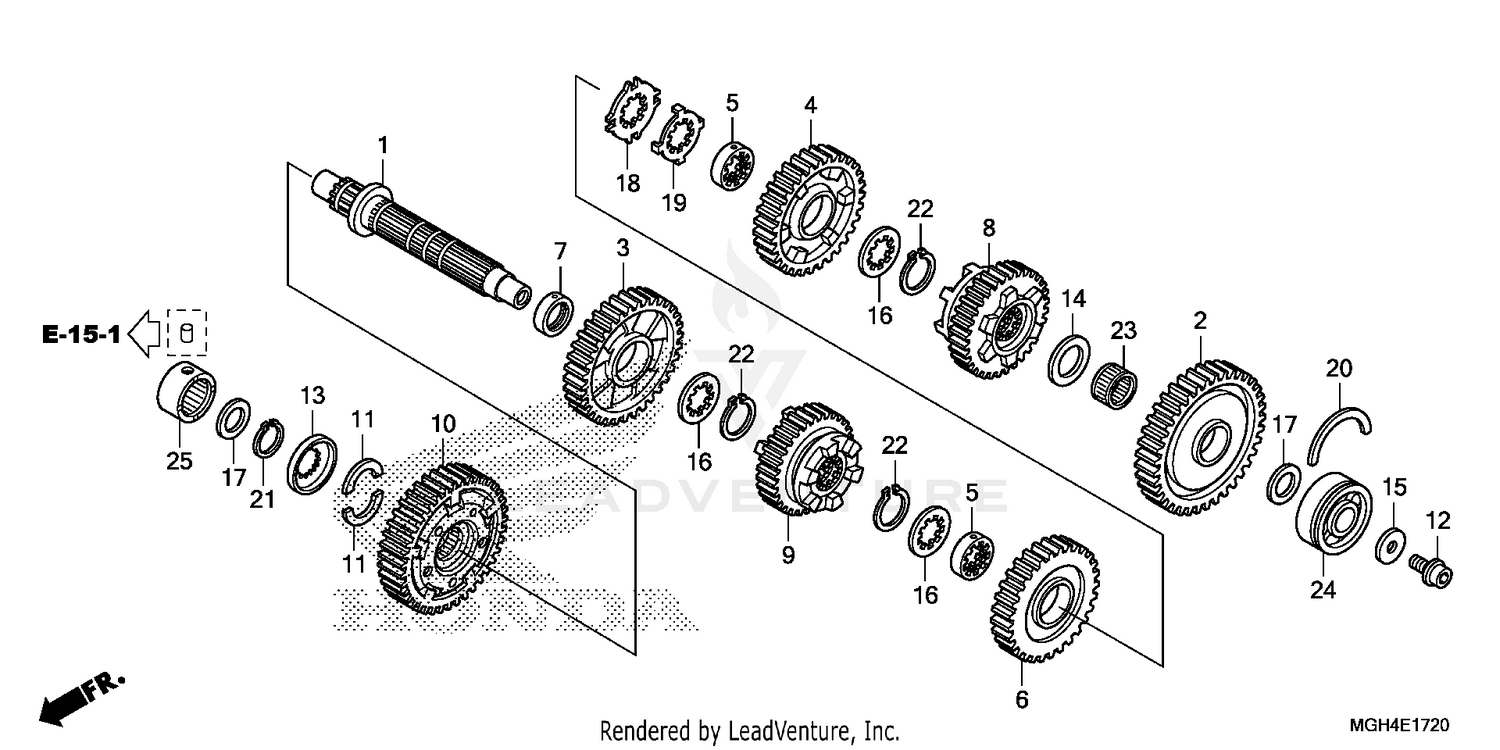 TRANSMISSION (COUNTERSHAFT)