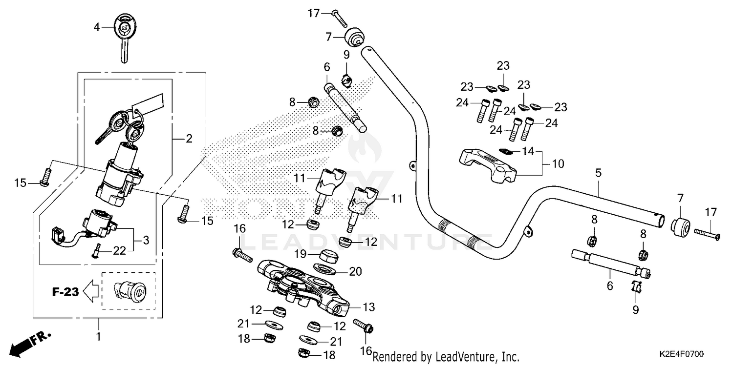 HANDLEBAR@TOP BRIDGE
