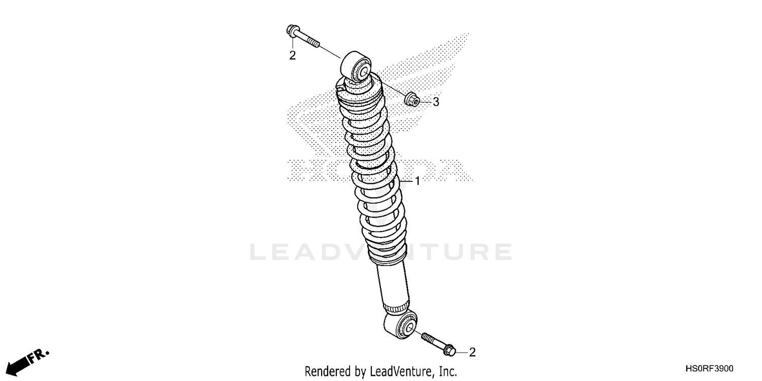 REAR SHOCK ABSORBER