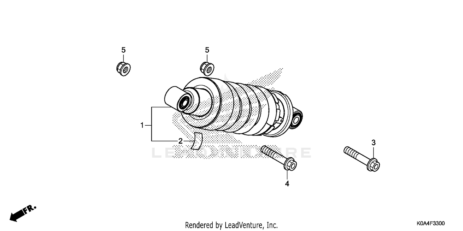 REAR SHOCK ABSORBER