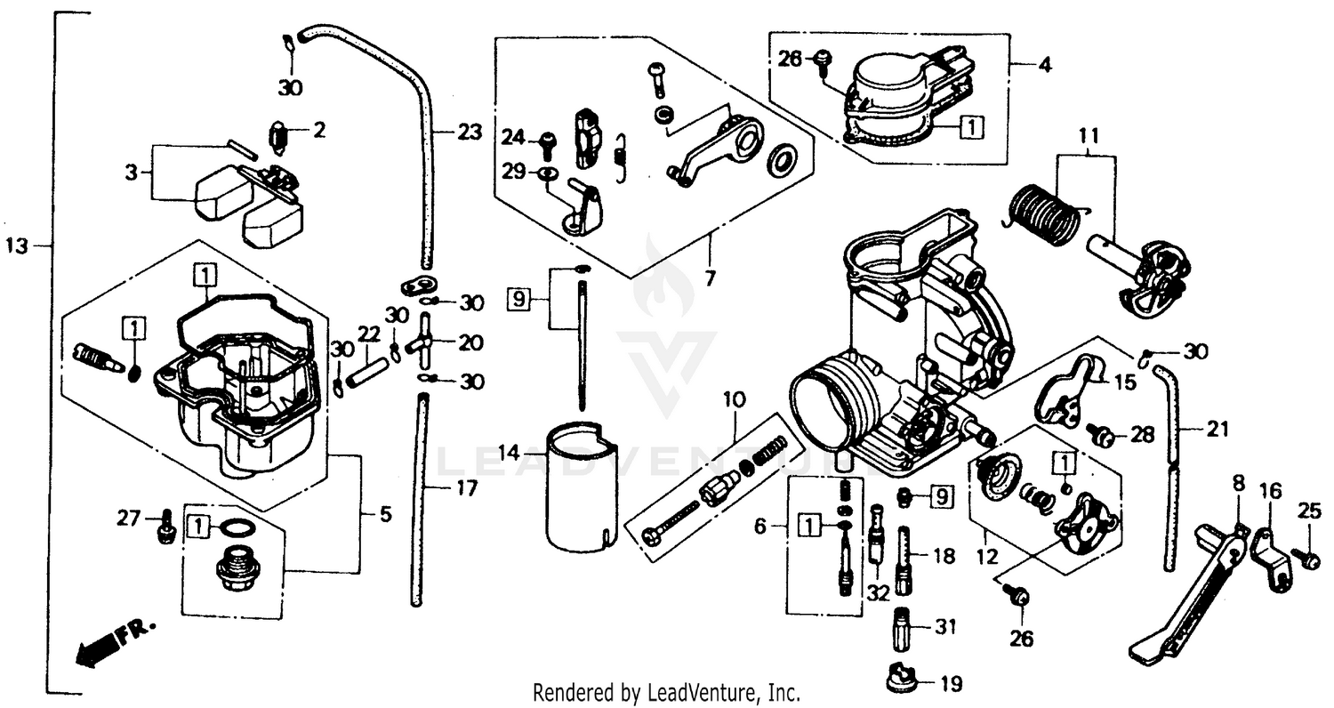 CARBURETOR 88-92