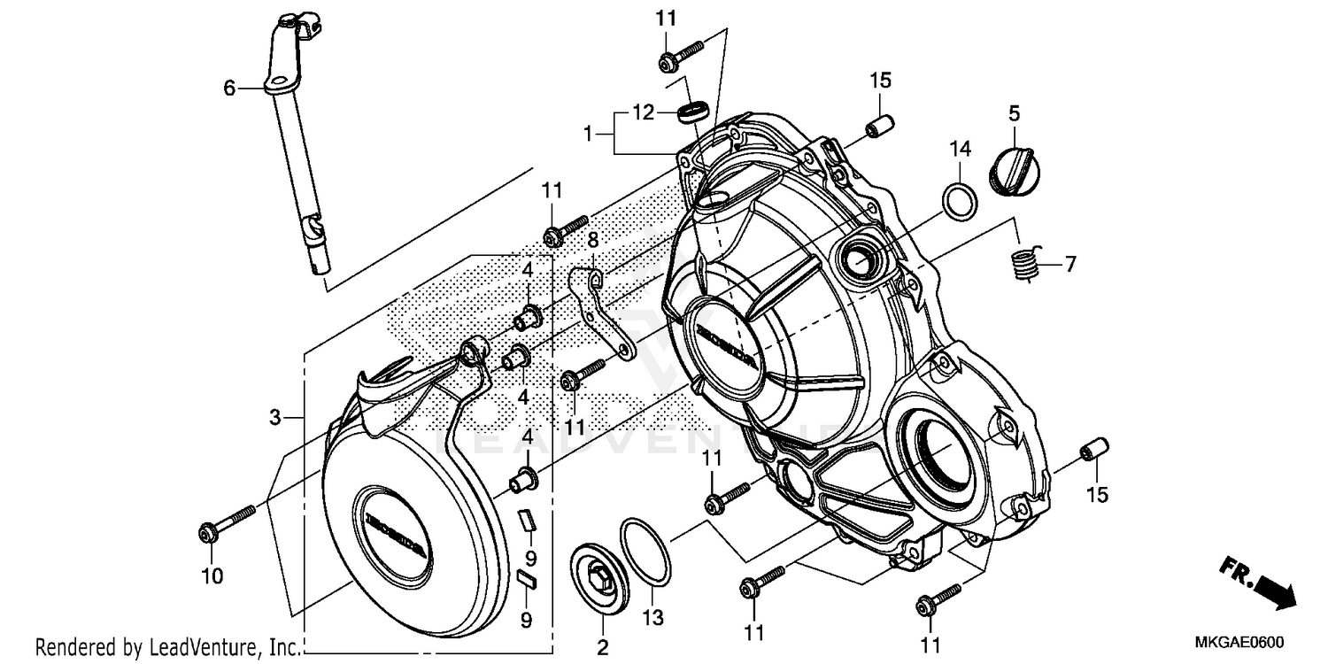 RIGHT CRANKCASE COVER