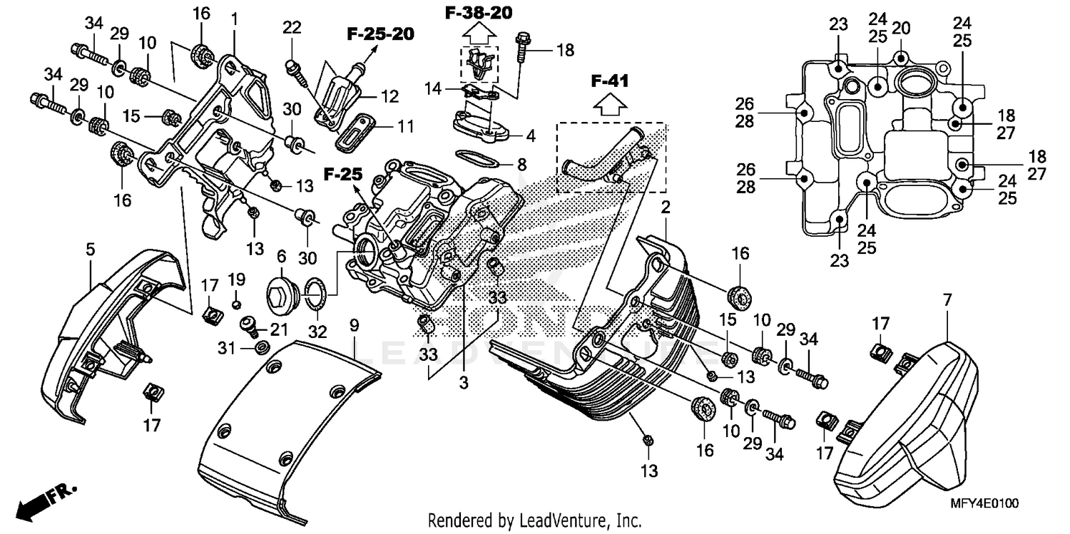 FRONT CYLINDER HEAD COVER