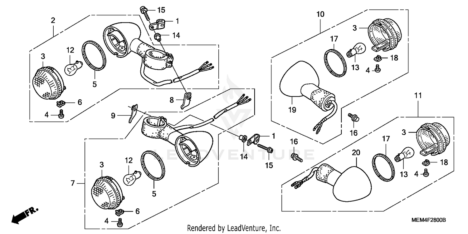 FRONT + REAR TURN SIGNAL