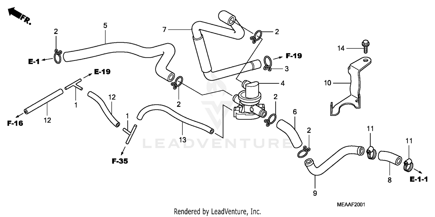 AIR INJECTION CONTROL    VALVE (AC)
