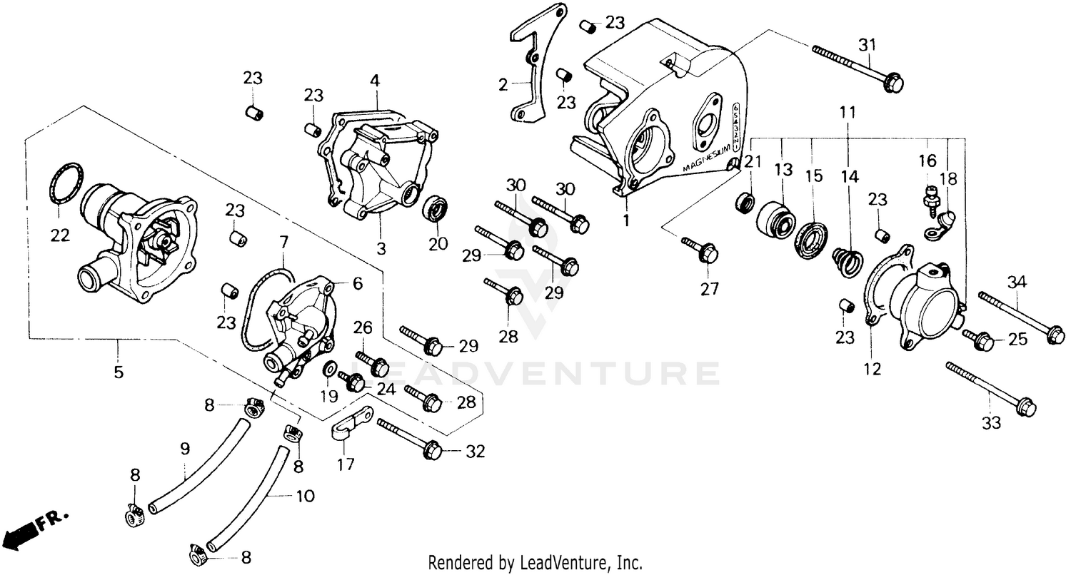 LEFT CRANKCASE COVER