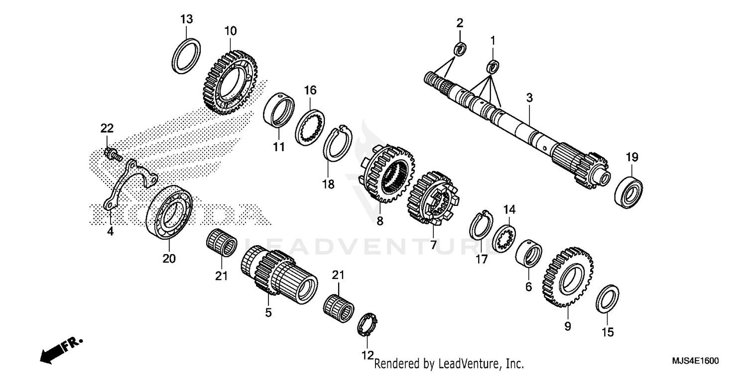 TRANSMISSION (MAINSHAFT)