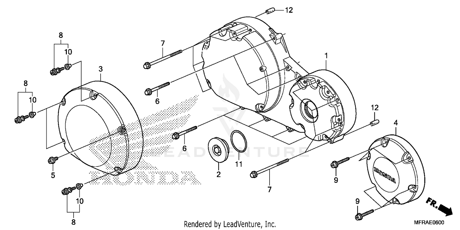 RIGHT CRANKCASE COVER