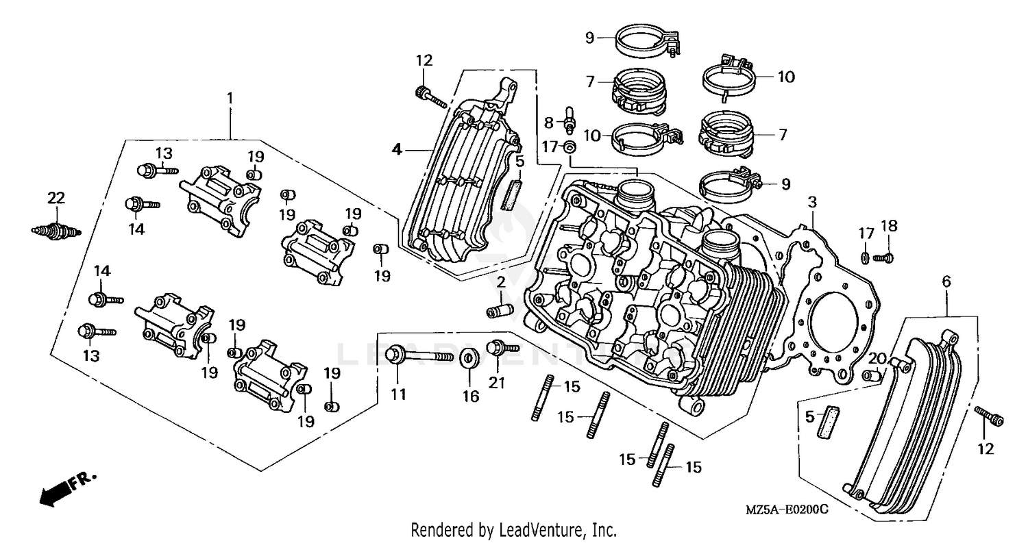CYLINDER HEAD (FR.)