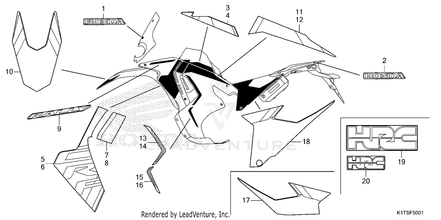 MARK@STRIPE (CRF300LRA)
