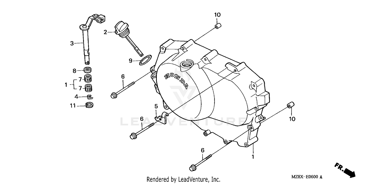 RIGHT CRANKCASE COVER