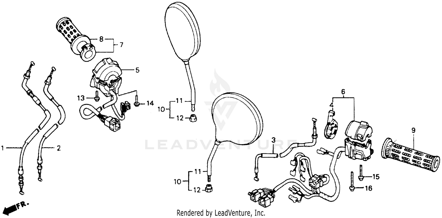 HANDLE SWITCH + CABLES