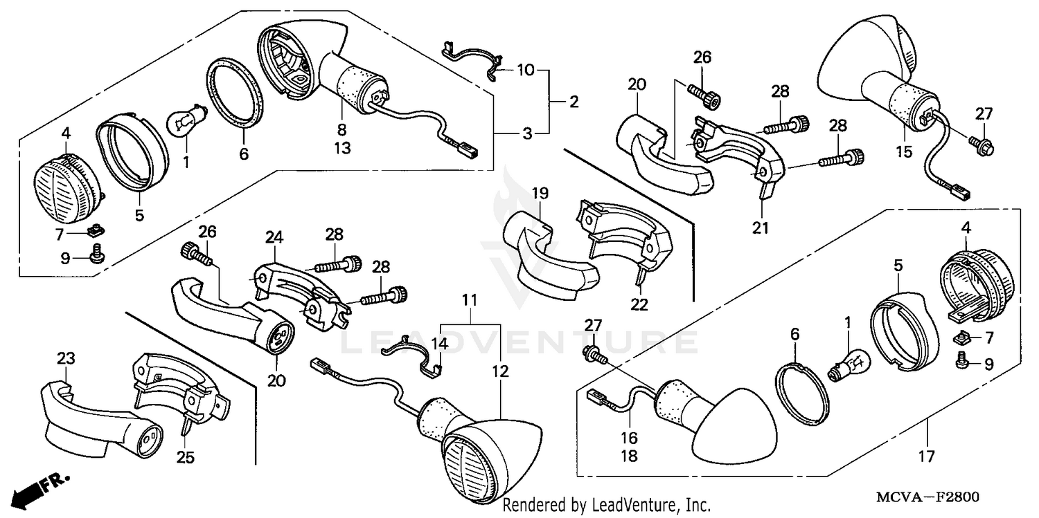 FRONT + REAR TURN SIGNAL