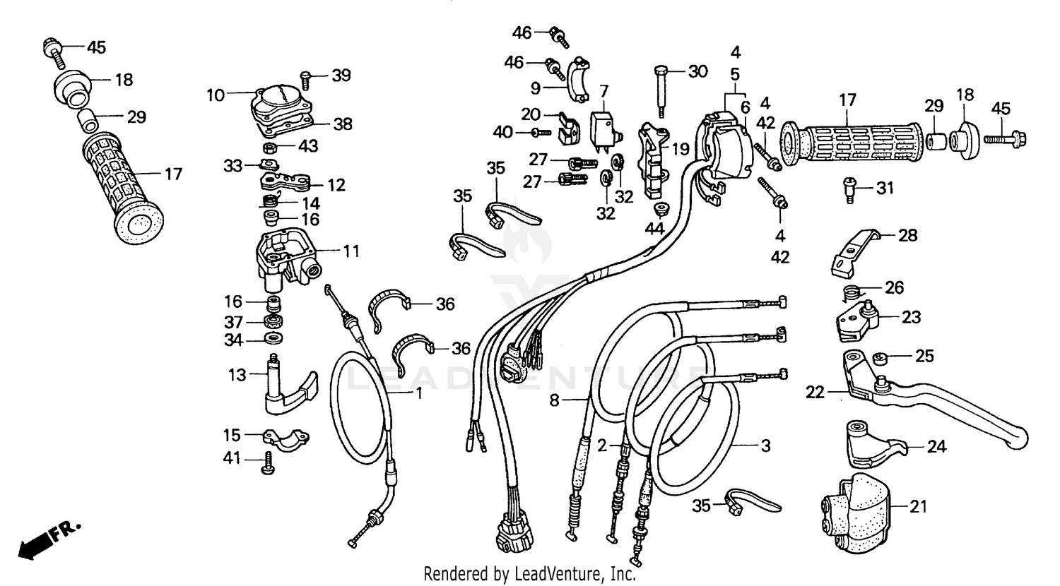 HANDLE SWITCH + CABLES