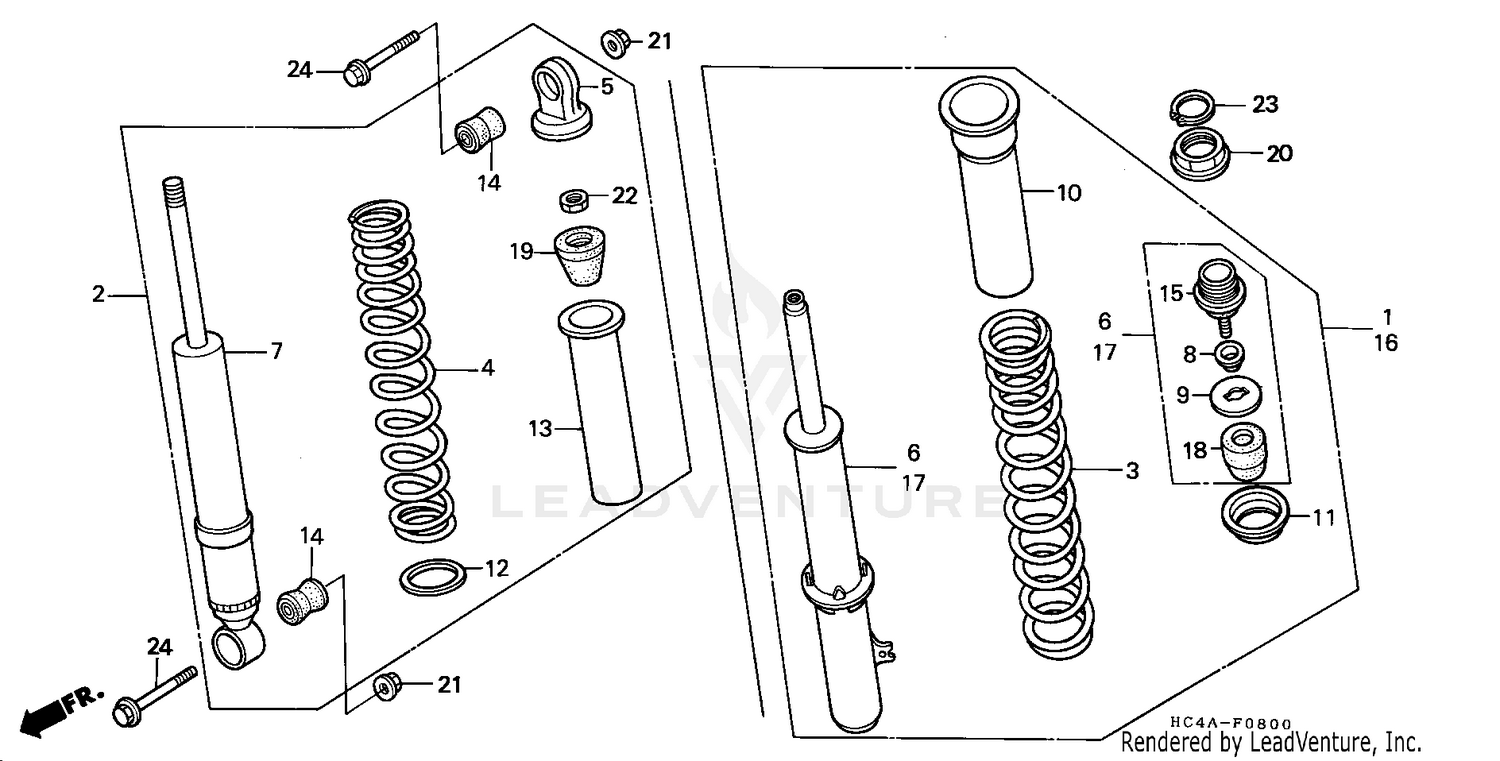 FRONT CUSHION ('92) 92