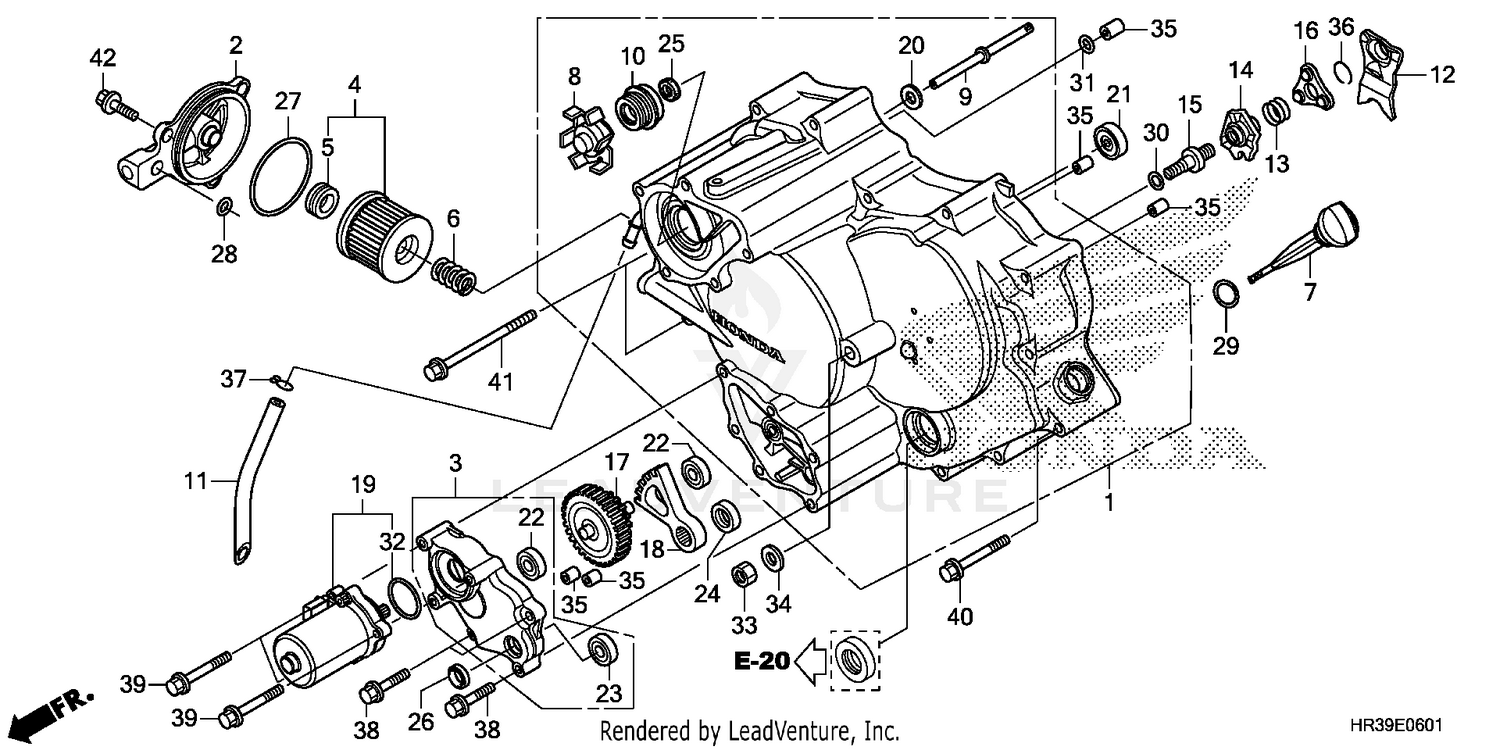 FRONT CRANKCASE COVER (2)