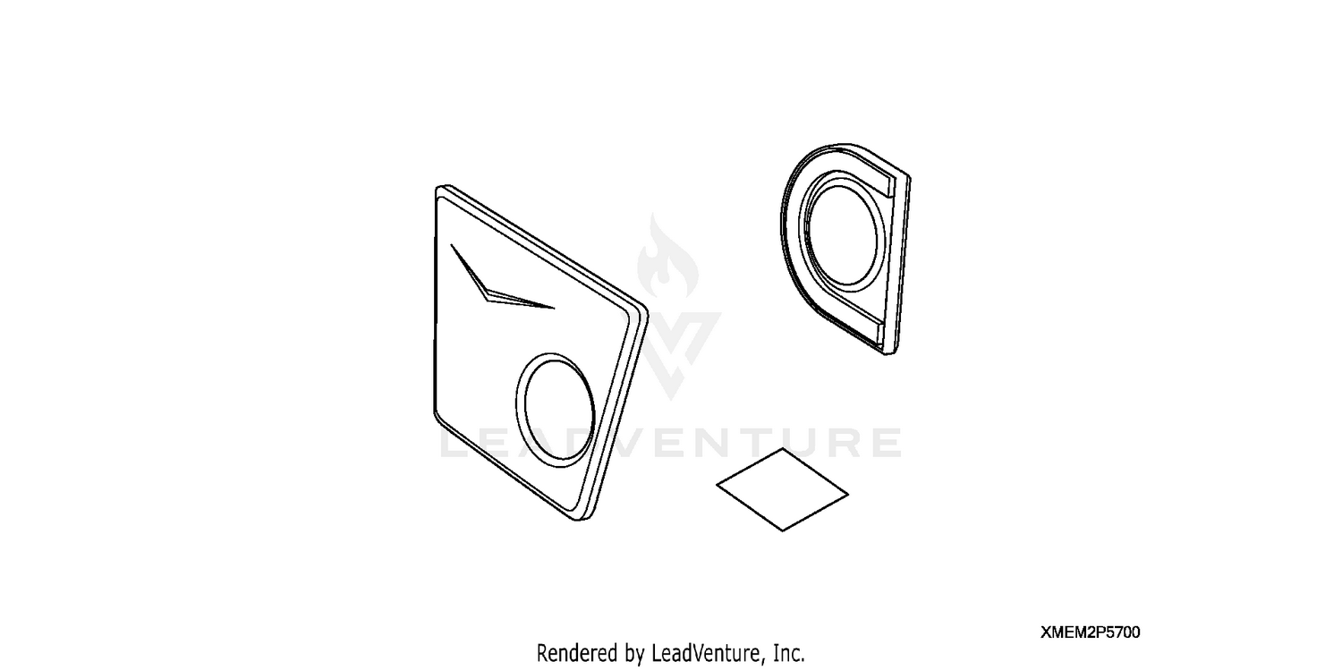 CHROME BILLET SWINGARM PIVOT COVER SET (V)