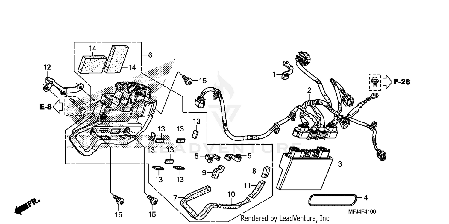 ABS CONTROL UNIT         (CBR600RA)