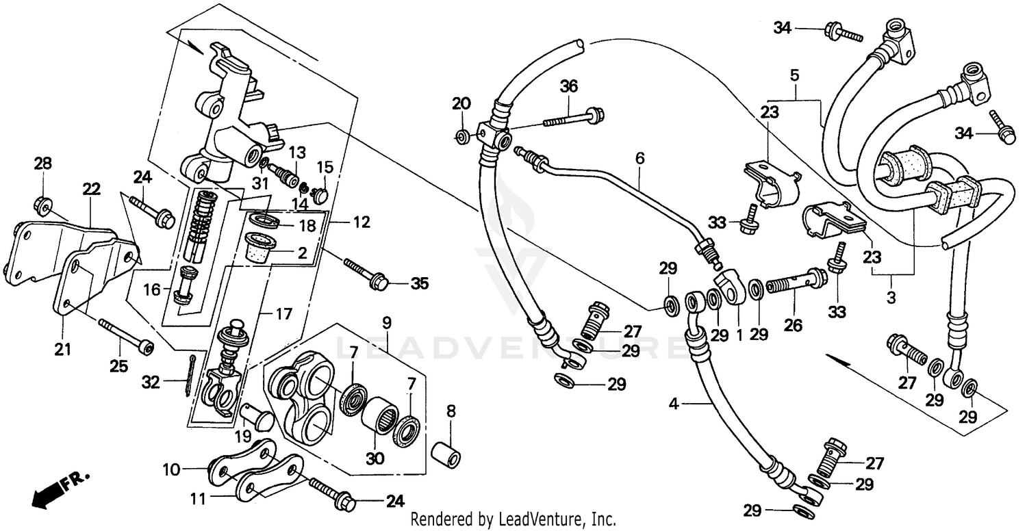 SECOND MASTER CYLINDER