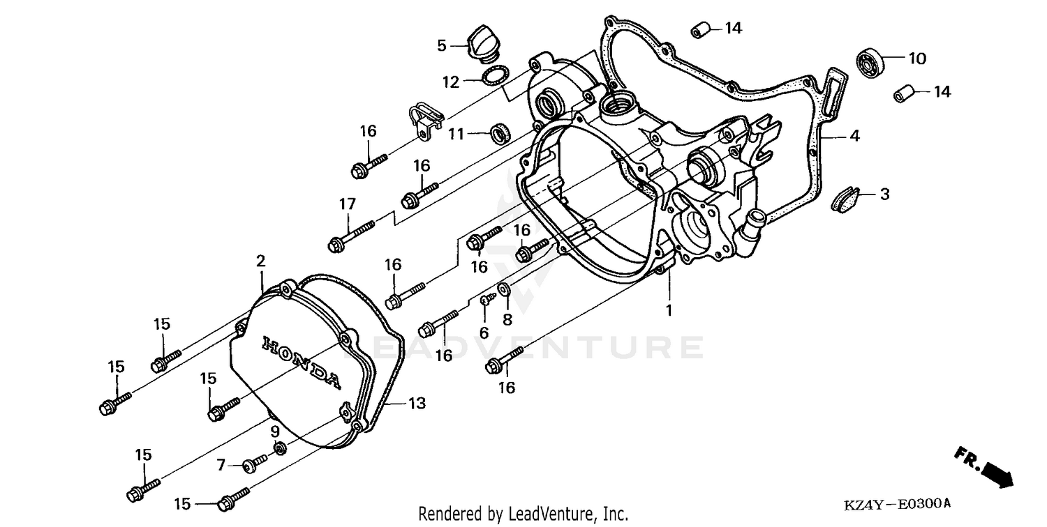 RIGHT CRANKCASE COVER