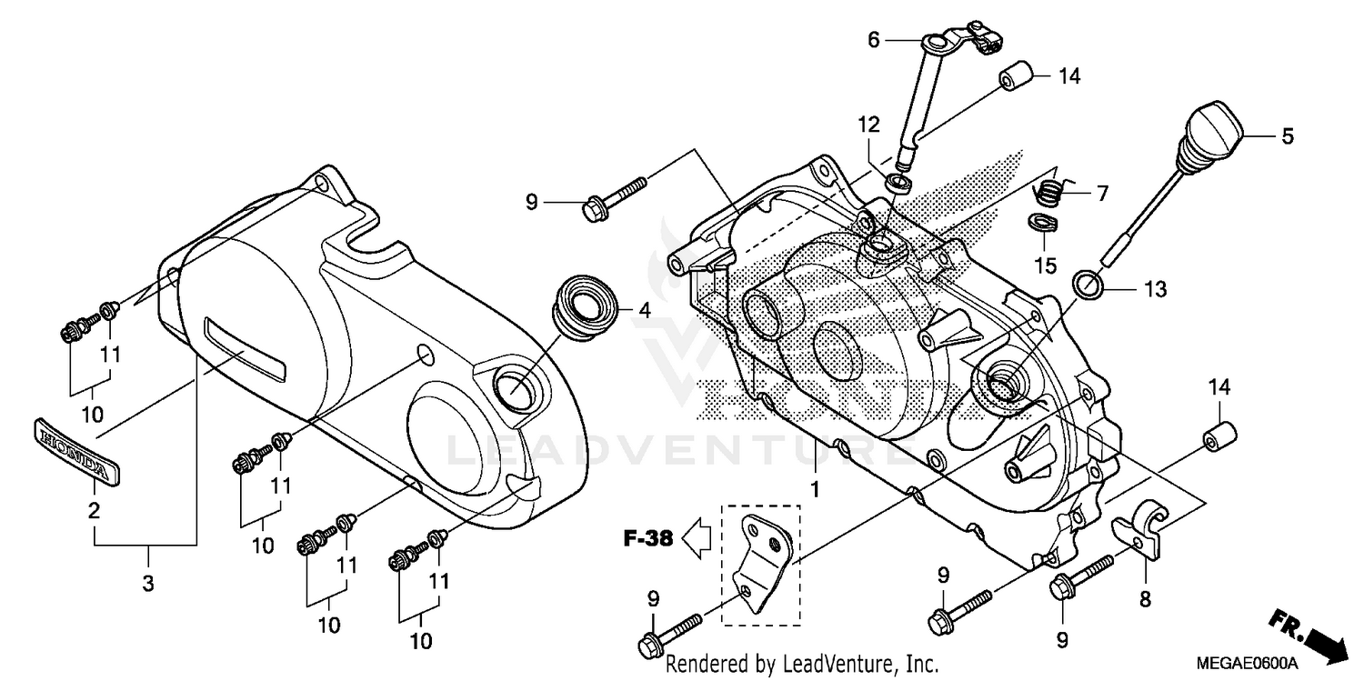 RIGHT CRANKCASE COVER