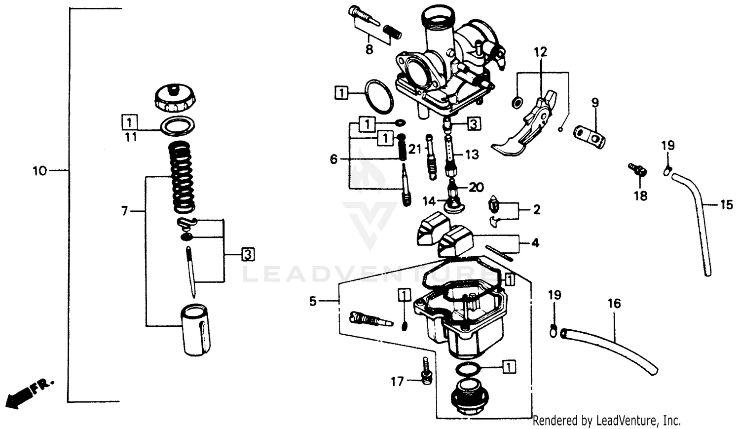 CARBURETOR 86-93