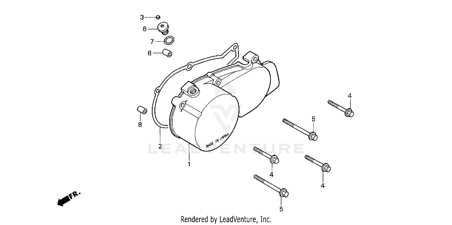 LEFT CRANKCASE COVER