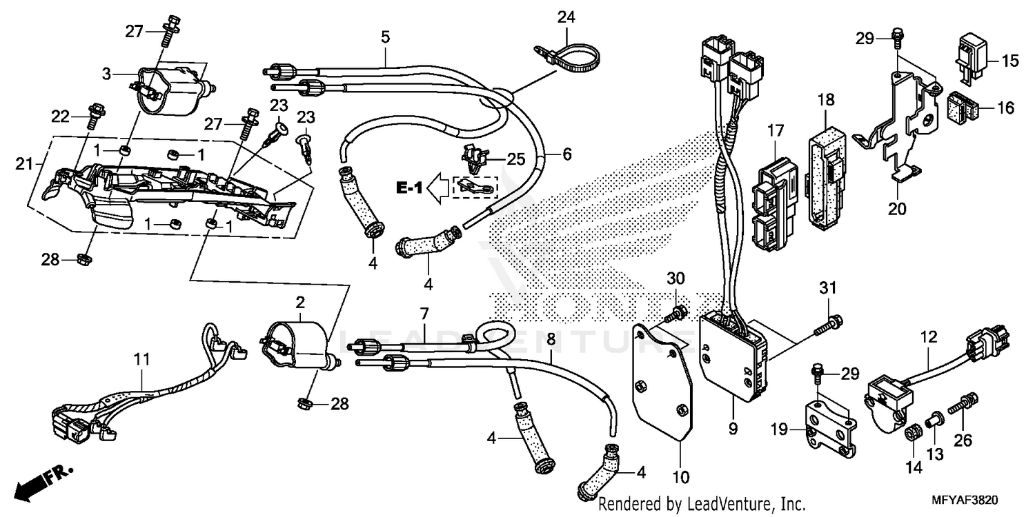 IGNITION COIL@ECU