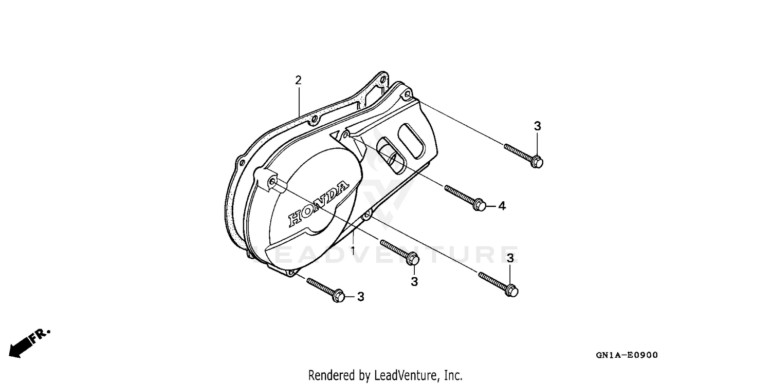 LEFT CRANKCASE COVER