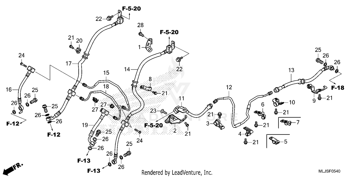 BRAKE HOSE@BRAKE PIPE