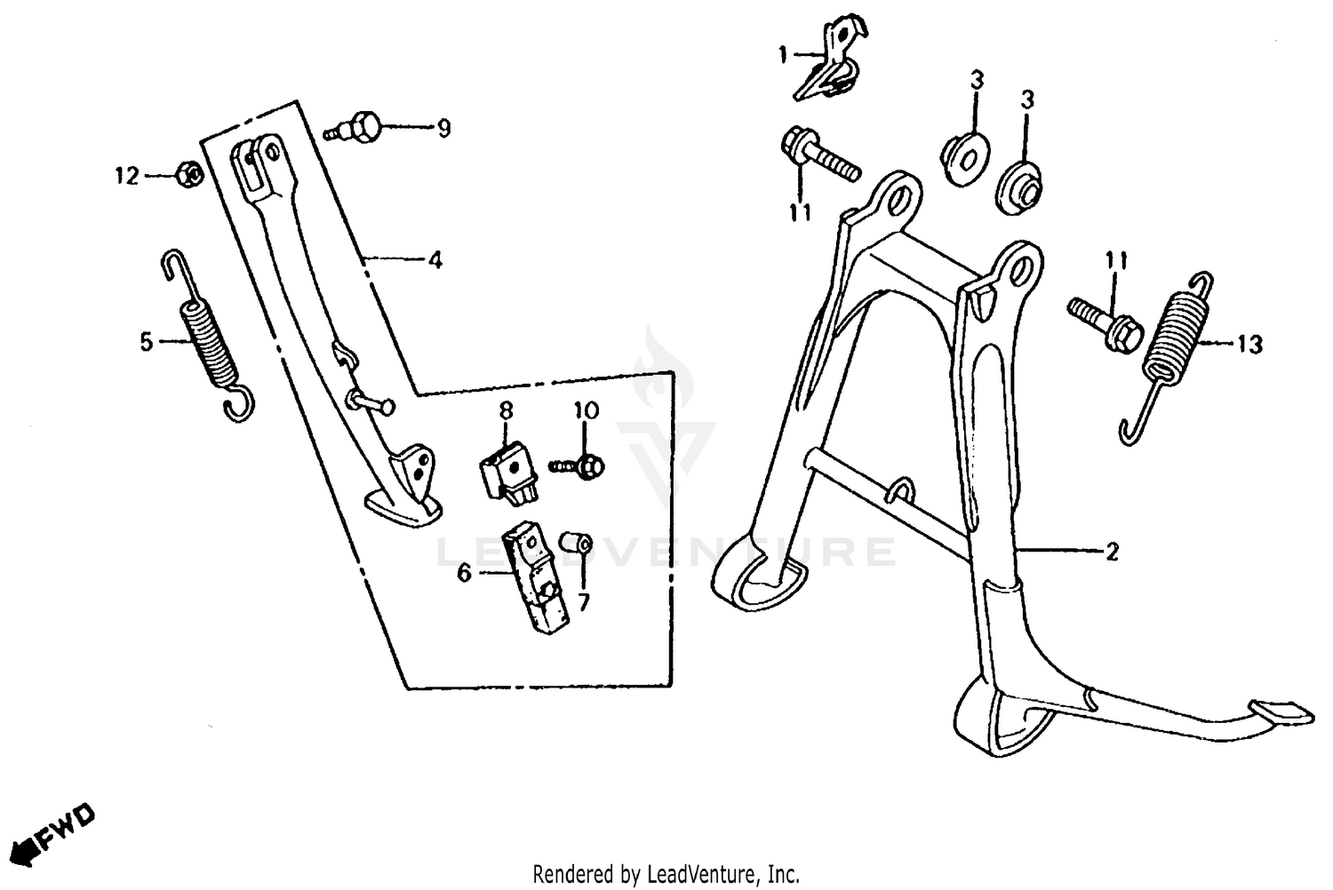 MAIN STAND + SIDE STAND