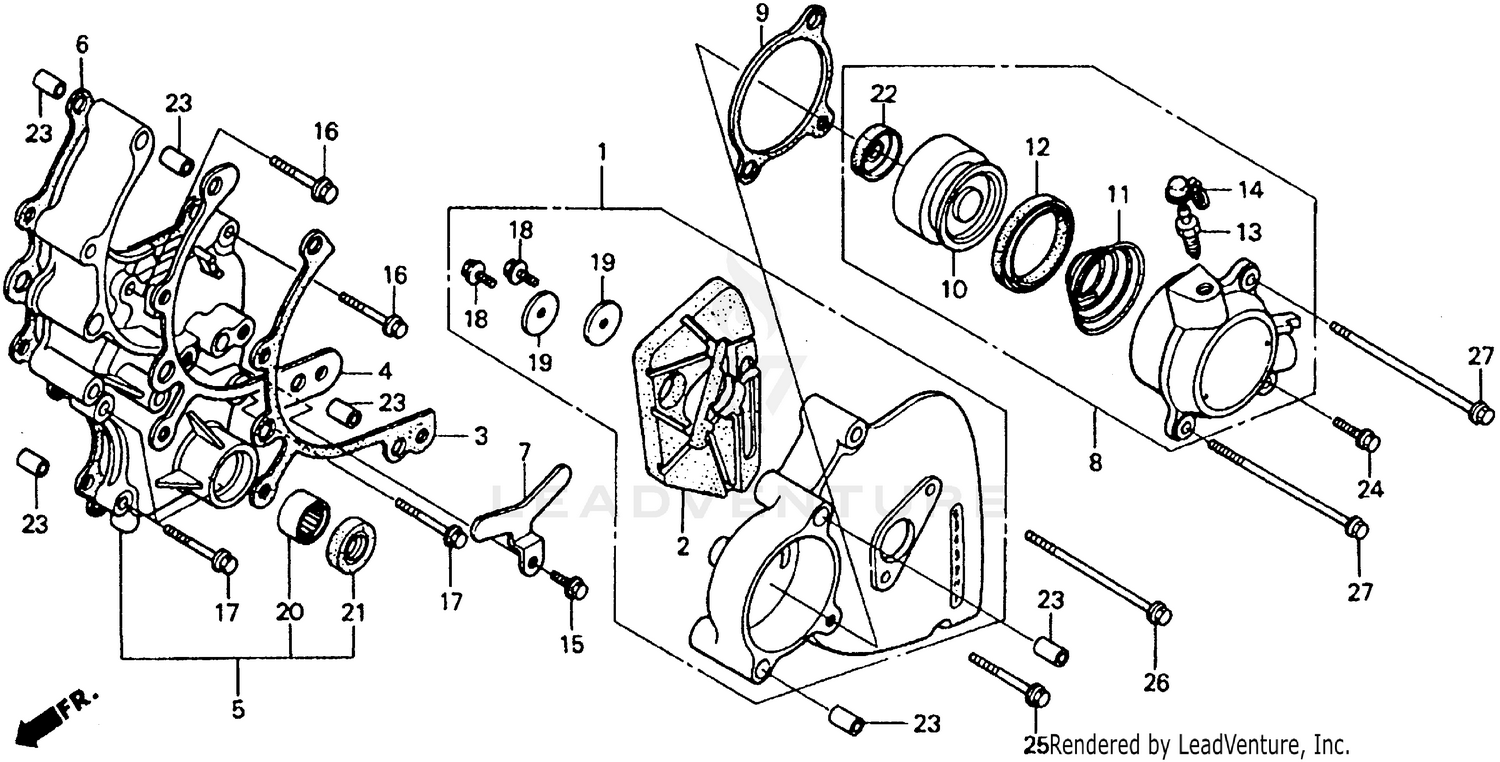 LEFT CRANKCASE COVER