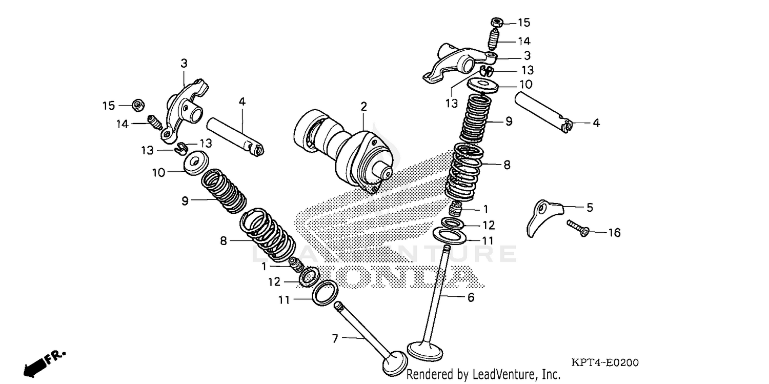 CAMSHAFT + VALVE (1)