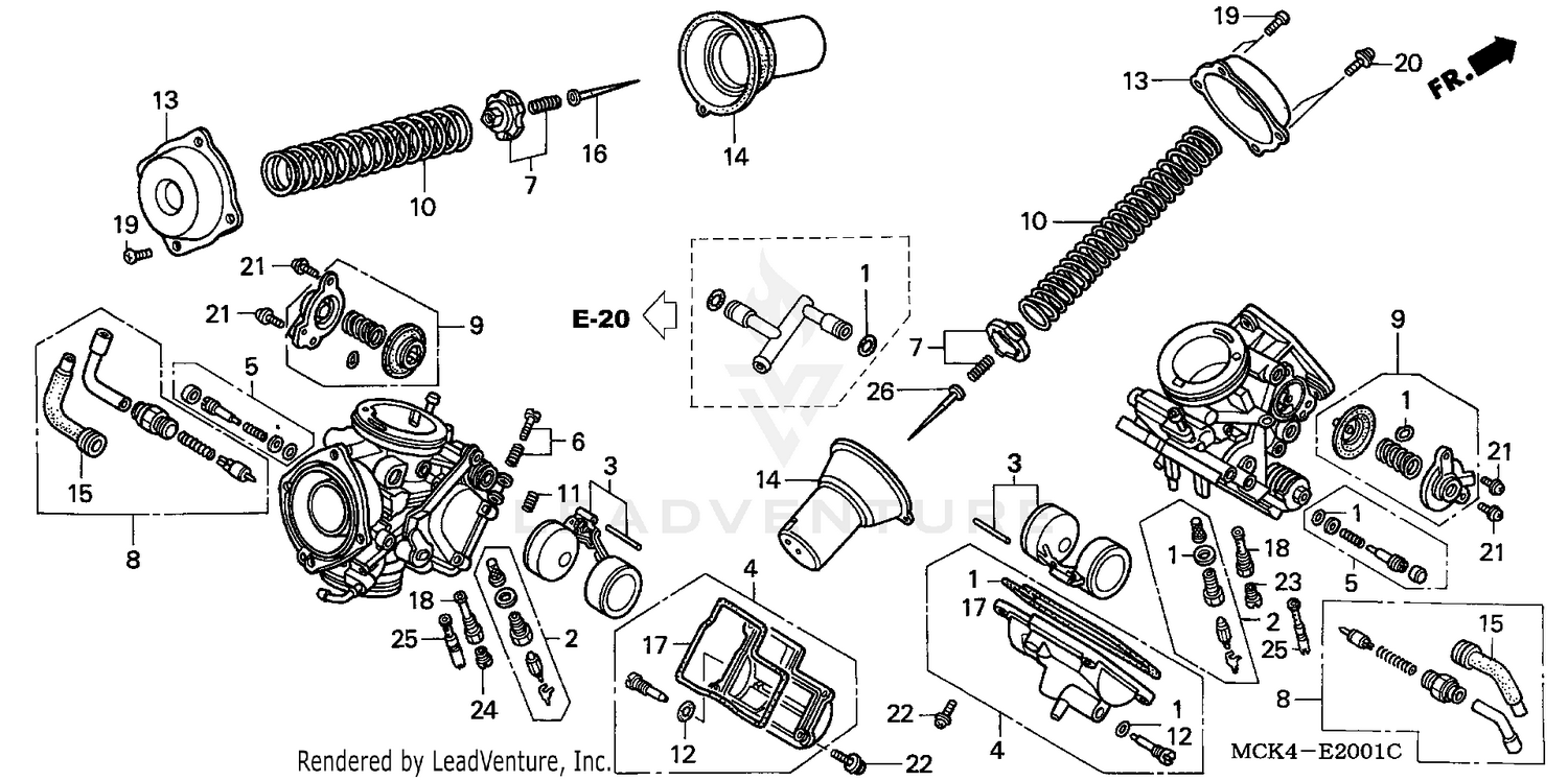 CARBURETOR (COMPONENTS)